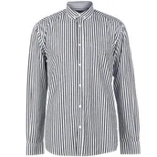 Koszule męskie - Pierre Cardin Bold granatowo-biała koszula w paski, Rozmiar S - miniaturka - grafika 1