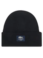 Czapki damskie - Lacoste Czapka RB3046 Czarny - miniaturka - grafika 1