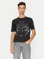 Koszulki męskie - REPLAY T-Shirt M6957 .000.23608P Czarny Regular Fit - miniaturka - grafika 1