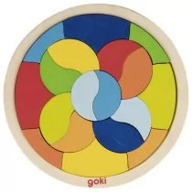Goki układanka mandala 57698 - Układanki dla dzieci - miniaturka - grafika 1