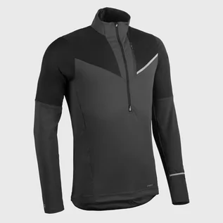 Bluzy sportowe męskie - Bluza do biegania w terenie męska Evadict softshell - grafika 1