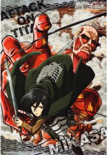 Plakat Anime Attack on Titan aot_022 A2 (custom)