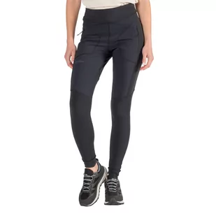Legginsy damskie Jack Wolfskin Salmaser Tights - Odzież trekkingowa damska - miniaturka - grafika 1