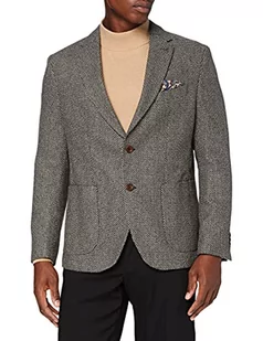 Pierre Cardin Smart Casual Sakko Michel3 Voyage Travelsakko Męska kurtka garniturowa, Beżowy (Macadamia 7820), 58 (Producent rozmiar:56), Beżowy (Macadamia 7820), 56 - Kurtki męskie - miniaturka - grafika 1