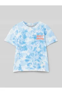 T-shirt o kroju oversized z efektem batiku - Tom Tailor - Koszulki i topy damskie - miniaturka - grafika 1