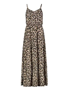 Sublevel Sukienka w kolorze jasnobrązowo-beżowo-czarnym - Sukienki - miniaturka - grafika 1