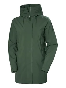 Helly Hansen Płaszcz przeciwdeszczowy "Victoria" w kolorze zielonym - Kurtki i kamizelki sportowe damskie - miniaturka - grafika 1