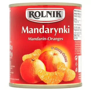 Rolnik Mandarynki w syropie 314 ml - Mieszanki warzywne, sałatki - miniaturka - grafika 1