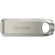 Pendrive - SanDisk Ultra Luxe 64GB USB 3.2 Typ C Srebrny SDCZ75-064G-G46 - miniaturka - grafika 1