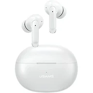 Słuchawki - USAMS Słuchawki Bluetooth 5.3 TWS X-Don Series Dual mic ENC bezprzewodowe biały/white BHUXD02 (USAMS-XD18) - miniaturka - grafika 1