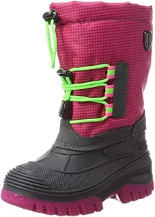 Buty dla chłopców - CMP Unisex dziecięce buty trekkingowe Ahto Wp, różowy - Różowy Fluo - 31 EU - grafika 1