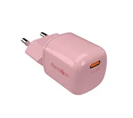 Ładowarki do telefonów - Reinston GAN USB-C 30W Różowy - miniaturka - grafika 1