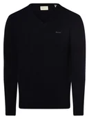 Swetry męskie - Gant - Sweter męski, niebieski - miniaturka - grafika 1