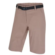 Spodnie sportowe damskie - Szorty damskie Husky Kiani L Rozmiar: S / Kolor: ciemnobrązowy - miniaturka - grafika 1