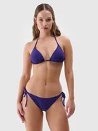 Stroje kąpielowe - 4F Dół od bikini damski 4FRSS24UBKBF081-51S Fioletowy Roz. XS - miniaturka - grafika 1