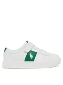 Buty dla dziewczynek - Polo Ralph Lauren Sneakersy Frazier Ps RL02446102 Biały - miniaturka - grafika 1