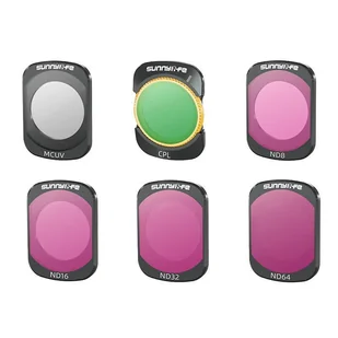 Sunnylife Filtry MCUV, CPL, ND8, ND16, ND32, ND64 do DJI Osmo Pocket 3 - Akcesoria do kamer sportowych Sunnylife Filtry MCUV, CPL, ND8, ND16, ND32, ND64 do DJI Osmo Pocket 3 - Akcesoria do kamer sportowych - miniaturka - grafika 1