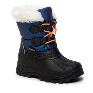 Buty dla chłopców - Śniegowce KICKERS - Sealsnow 653265-10 S Dark Blue 5 - grafika 1