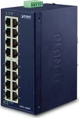 Switche - Switch Planet PLANET ISW-1600T łącza sieciowe Nie zarządzany Fast Ethernet 10/100 Niebieski - miniaturka - grafika 1
