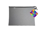 Długopisy - KOPERTA Z SUWAKIEM METALOWYM B5 29,5X21,5 CM CZARNA TETIS - miniaturka - grafika 1