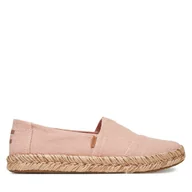 Espadryle męskie - Espadryle Toms Alpargata Rope 10021943 Różowy - miniaturka - grafika 1