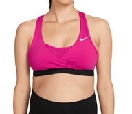 Biustonosze - Stanik sportowy do karmienia Nike Swoosh Dri-FIT CQ9289621 S - miniaturka - grafika 1