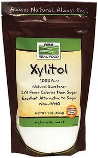 NOW Foods - Ksylitol, Proszek, 454 g - Cukier i słodziki - miniaturka - grafika 1