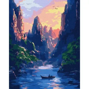 Ideyka Malowanie po numerach - Wielkie góry 40x50cm - Malowanie po numerach - miniaturka - grafika 1