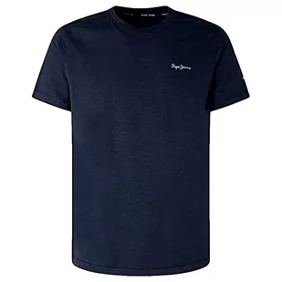 Pepe Jeans Thane Crew t-shirt męski, 594 dulwich, XS - Koszulki męskie - miniaturka - grafika 1