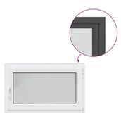 Tablice i flipcharty - vidaXL Okno piwniczne RISOR 100x70 cm uchylno-rozwierne DIN prawe - miniaturka - grafika 1