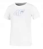 Koszulki męskie - 4F CHĹOPIÄCA KOSZULKA T-SHIRT BAWEĹNA / rozm 152 - miniaturka - grafika 1