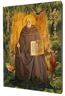 Ikona święty Jan Gwalbert - Ikony i obrazy sakralne - miniaturka - grafika 1