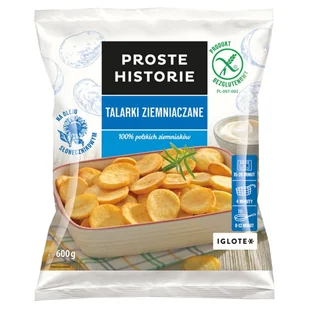 Proste Historie Talarki ziemniaczane 600 g - Frytki - miniaturka - grafika 1