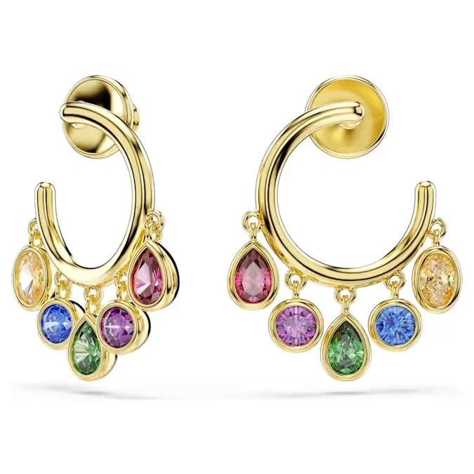 Kolczyki Swarovski Imber hoop multicolored 5753263