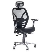 Fotele i krzesła biurowe - Fotel ergonomiczny CorpoComfort BX-4036 Czarny - miniaturka - grafika 1