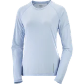 Koszulki sportowe damskie - KOSZULA DAMSKA SALOMON CROSS RUN LS W C20369 - miniaturka - grafika 1