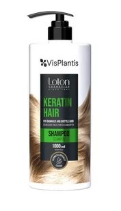 Vis Plantis Loton Keratin Hair Szampon do włosów zniszczonych i łamliwych z keratyną, 1000ml - Szampony do włosów - miniaturka - grafika 1