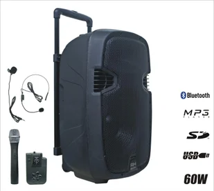 ‌Rh Sound PP-2112AUS-CB HAND-HEAD-LAVALIER - przenośny system nagłośnieniowy ♦ 30 DNI NA ZWROT ♦ GWARANCJA DOOR-TO-DOOR ♦ SZYBKA WYSYŁKA - Głośniki estradowe - miniaturka - grafika 1