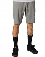 Spodenki rowerowe - Krótkie Spodenki Rowerowe FOX Ranger Short Pewter Wkładka rozmiar 30 - miniaturka - grafika 1