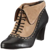 Kozaki damskie - Buffalo London 20354X-882 Soft ARG Kid S 122207 damskie kozaki, Czarny Black700, 42 EU - miniaturka - grafika 1