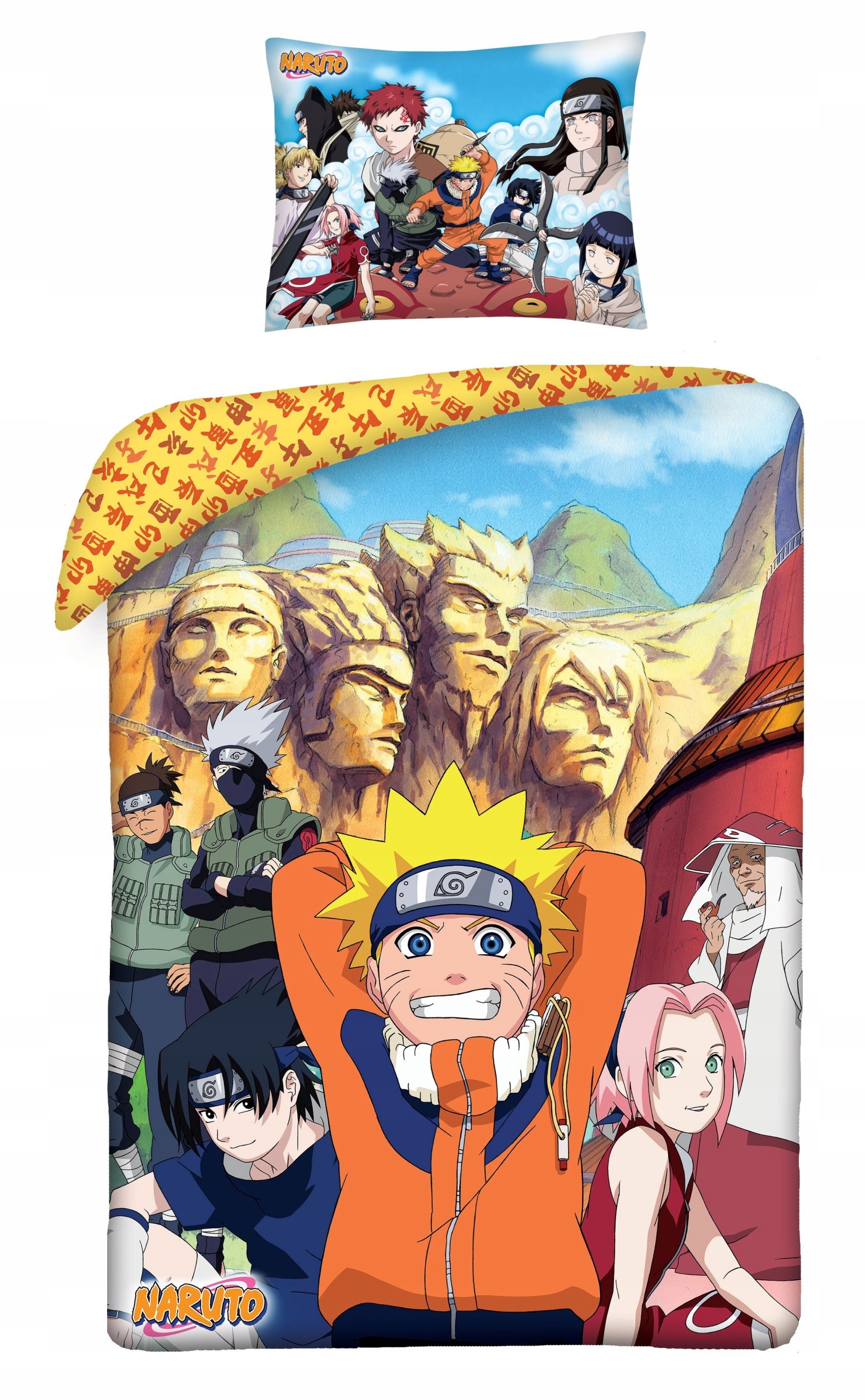 Pościel Bawełniana 140 X 200 CM Manga Anime Naruto