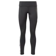 Spodnie sportowe damskie - Damskie Spodnie REEBOK TE LINEAR LOGO POLY GI6919 – Czarny - miniaturka - grafika 1