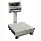 Wagi specjalistyczne - AXIS BA120NY A6, 120kg, 20g, 400x600mm - waga platformowa precyzyjna na słupku, nierdzewna - miniaturka - grafika 1