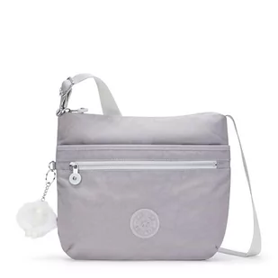 Kipling Damskie Arto Medium Crossbody, jeden rozmiar, szary, Rozmiar Uniwersalny - Torebki damskie - miniaturka - grafika 1