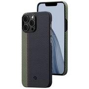 Etui i futerały do telefonów - Pitaka Obudowa dla telefonów komórkowych Fusion Weaving MagEZ Case 3 overture na Apple iPhone 14 Pro Max FO1401PM Czarny - miniaturka - grafika 1