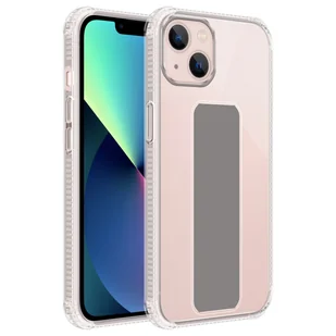Etui ochronne Cadorabo do Apple iPhone 13 w kolorze szarym Etui silikonowe TPU z funkcją podstawki - Etui i futerały do telefonów - miniaturka - grafika 1