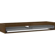 Szafki łazienkowe - Mexen Box-A korpus szafki podumywalkowej 160 cm, 1 szuflada, orzech - 91AX0-1600-235-1-86 - miniaturka - grafika 1