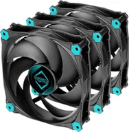 Wentylatory komputerowe - Wentylator Iceberg IceGALE Silent PWM 120 mm 3-pack ICEGALE12P-BBT-3A - miniaturka - grafika 1