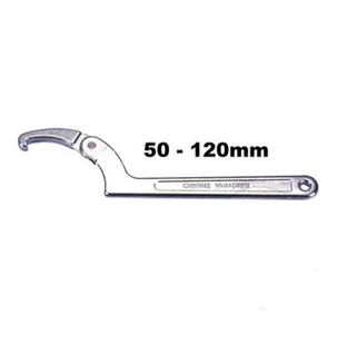 Klucz hakowy do nakrętek główki ramy 50-120mm - Narzędzia samochodowe - miniaturka - grafika 1