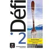 Książki do nauki języka francuskiego - Defi 2 Edition hybride - miniaturka - grafika 1